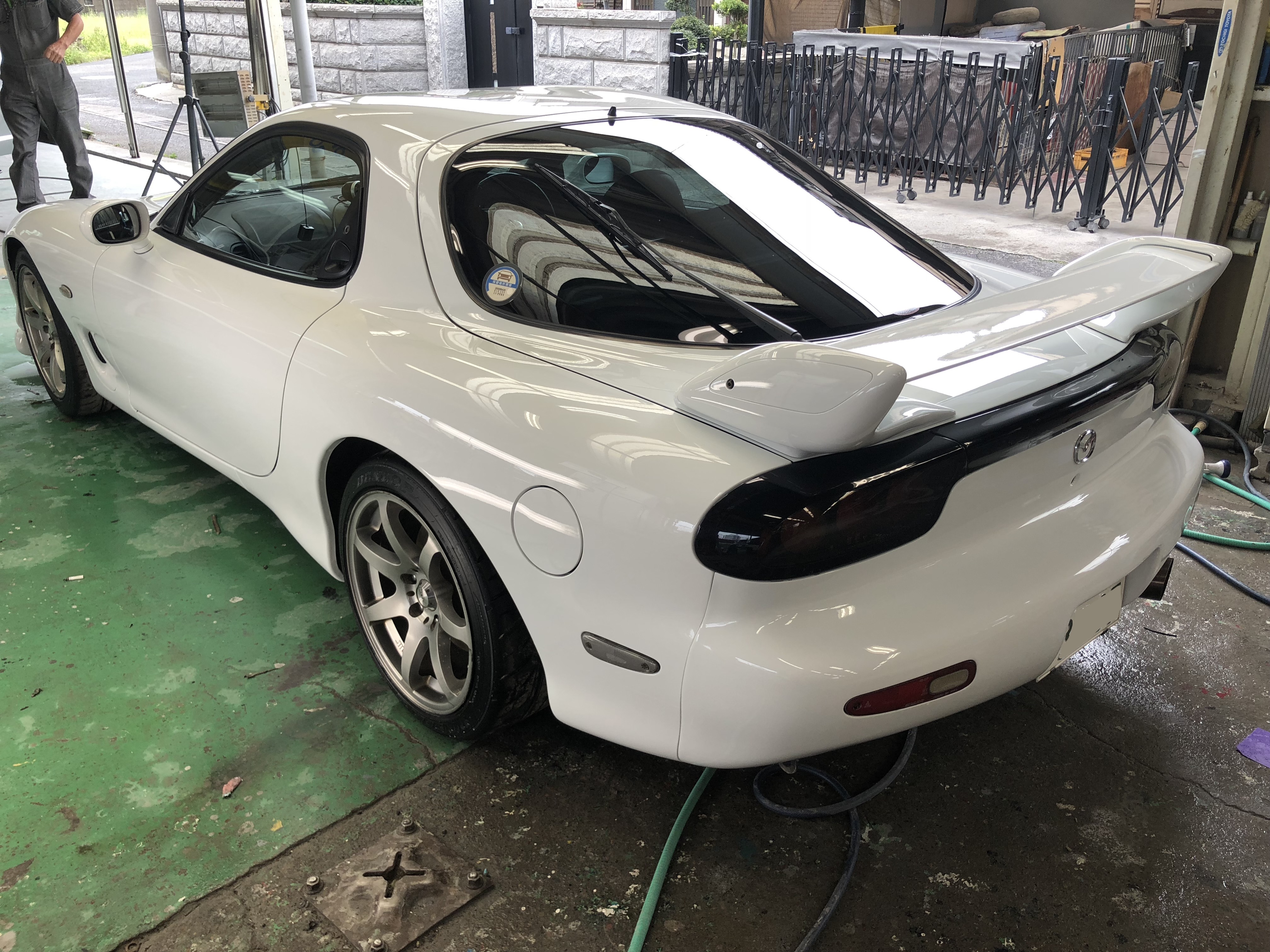 Rx 7 オールペイント 太田 桐生 佐野の方もご用達 足利のオートボディショップミヤモト